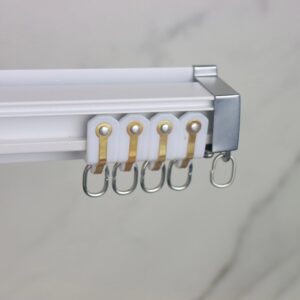 Wall Mount Aluminum Alloy Recessed Curtain Tracks