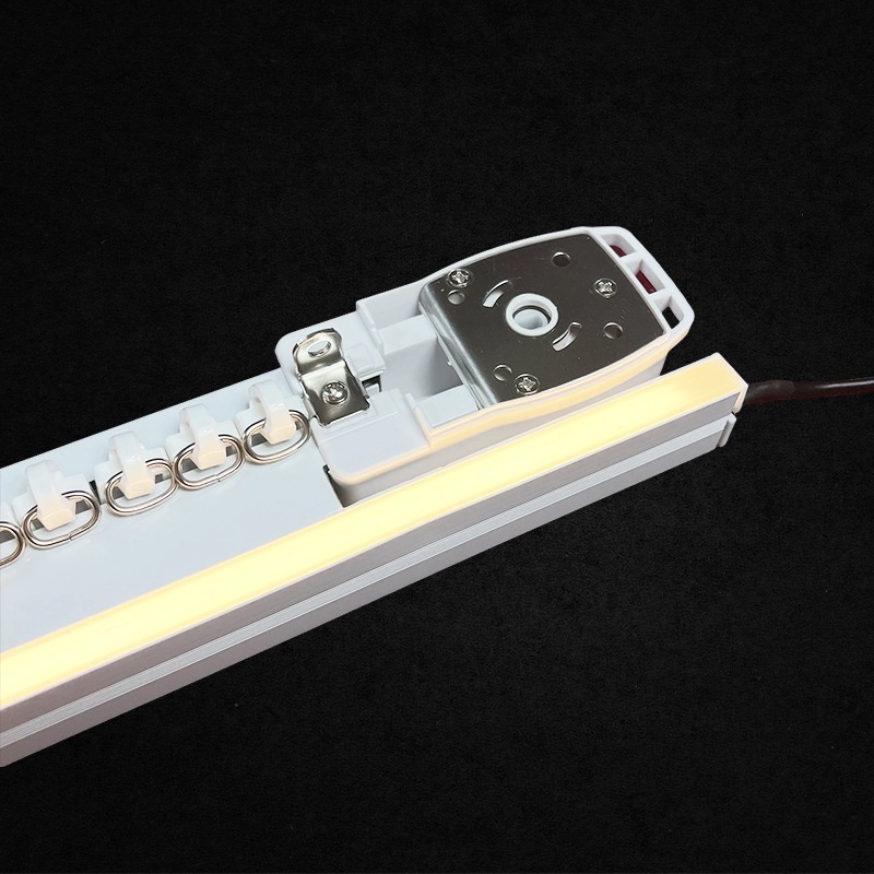 Electric Curtain Track With Led Light – Image 3