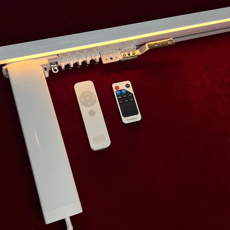 Electric Curtain Track With Led Light – Image 5