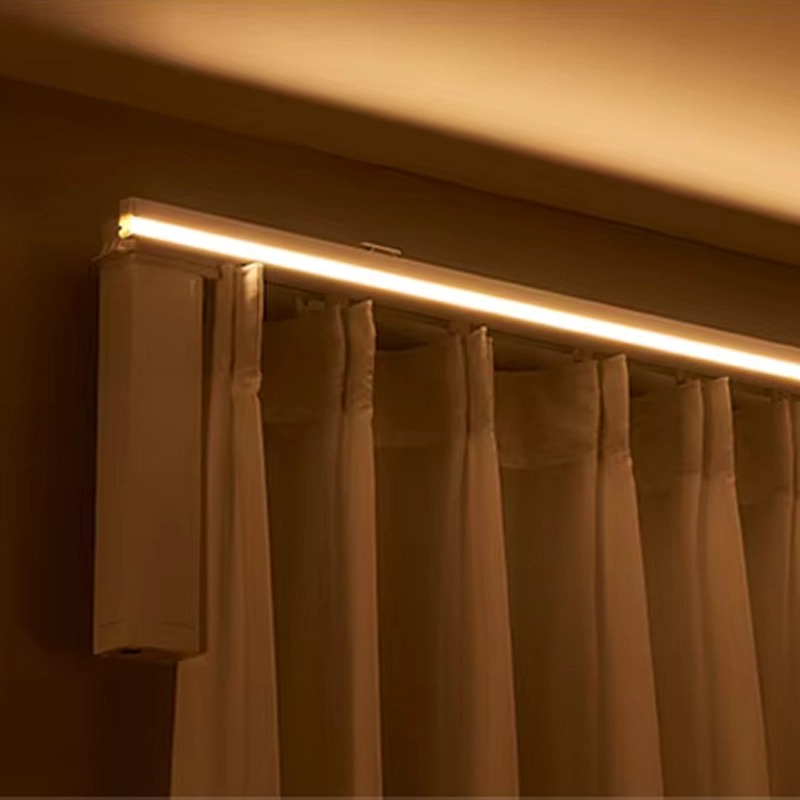 Electric Curtain Track With Led Light – Image 6