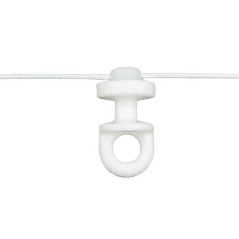 R&C Curtain Runner White Plastic Runner