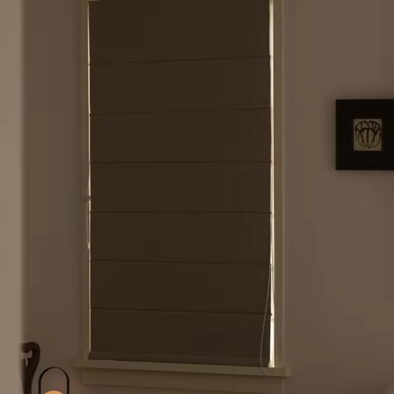 Electric Roman Roller Blind Motorized Double Roman Blinds - Image 5