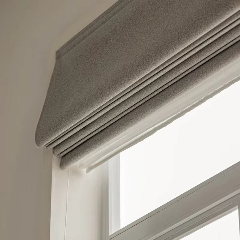 Electric Roman Roller Blind Motorized Double Roman Blinds