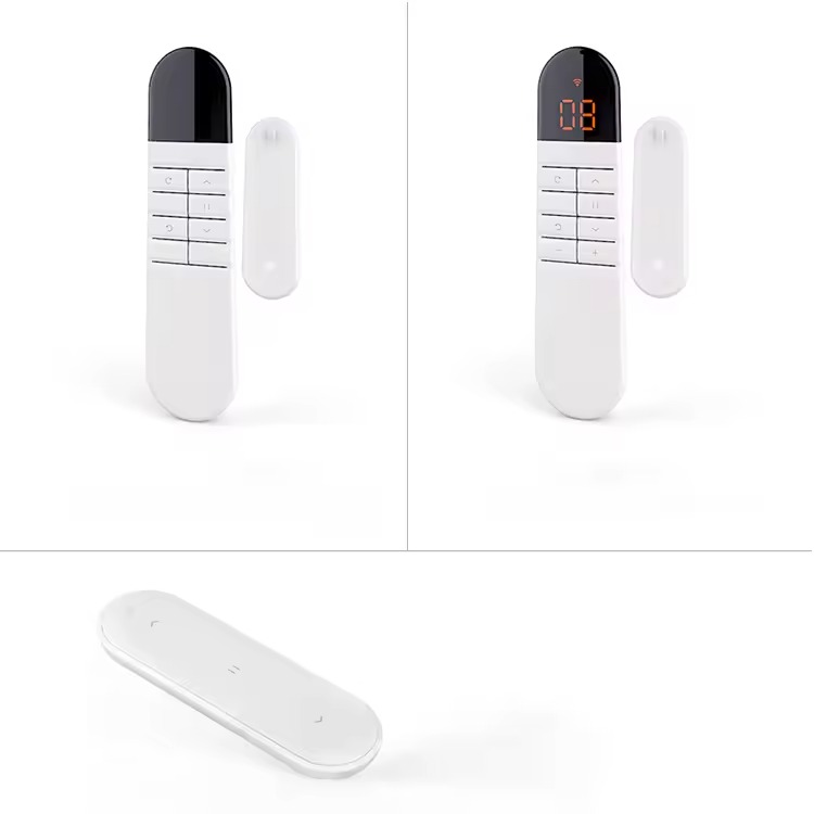 Manufacturer Motorized Zebra Blinds Thickened Imitation Linen Fabric - Image 7