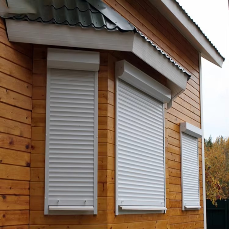 Smart Outdoor Roller Hurricane Shutters Sunproof Aluminum Roll up - Image 6