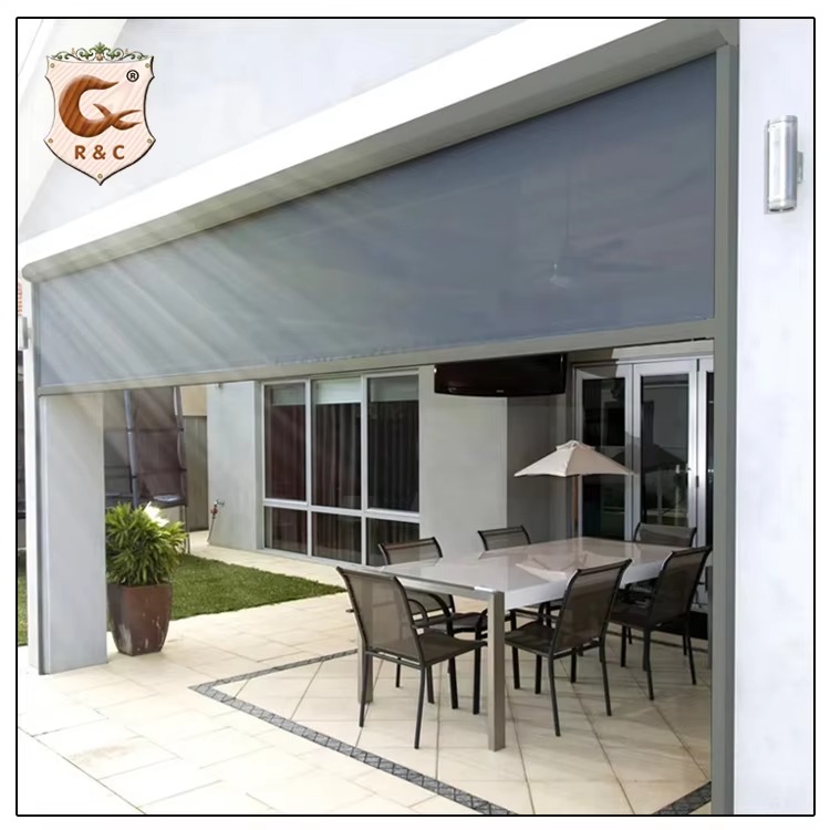 High Quality Motorized Outdoor Roller Blind Waterproof Electric - Image 7