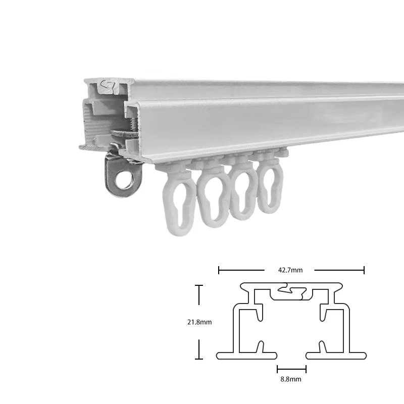 Modern High Quality Ceiling Hidden Curtain Rails