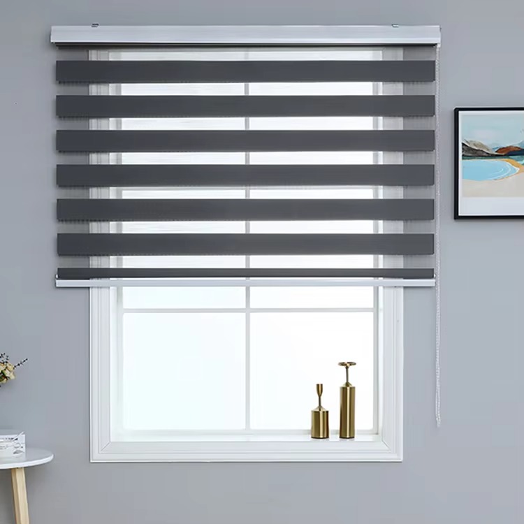 Custom Size Double Layer Zebra Blind Day and Night Zebra - صورة Custom Size Double Layer Zebra Blind Day and Night Zebra - صورة 6