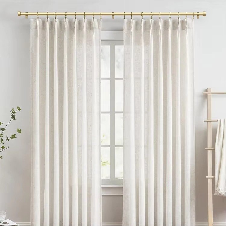 Professional 25mm Metal Curtain Rod Set with Rings - Image 6