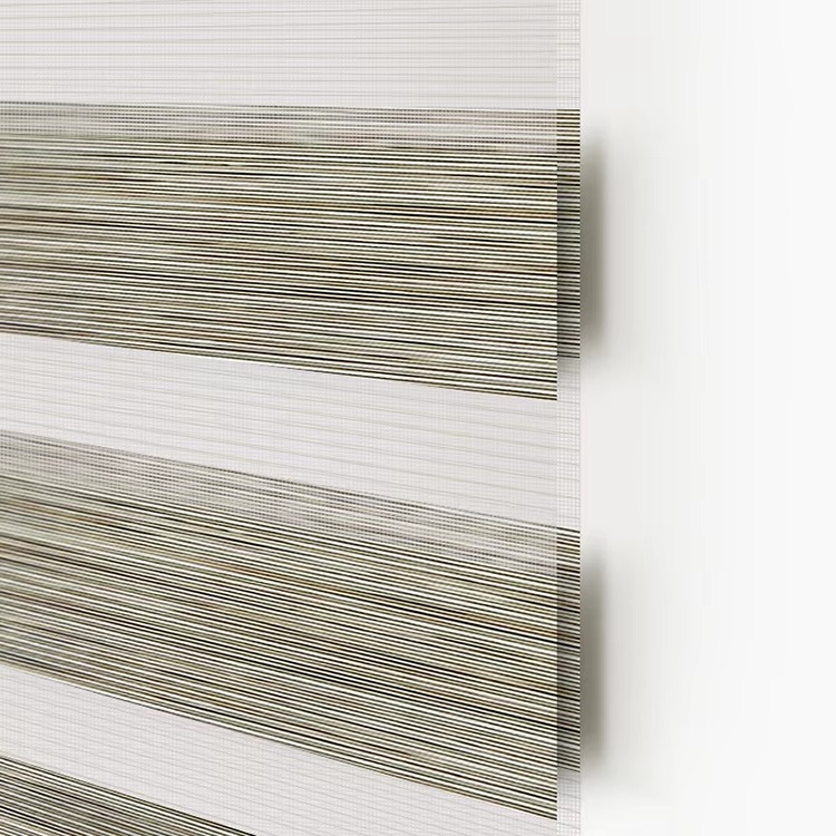 Manufacturer Motorized Zebra Blinds Thickened Imitation Linen Fabric - Image 8