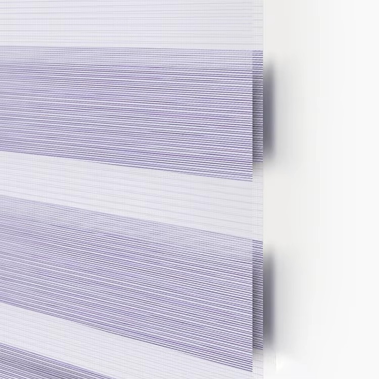 Manufacturer Motorized Zebra Blinds Thickened Imitation Linen Fabric - Image 9