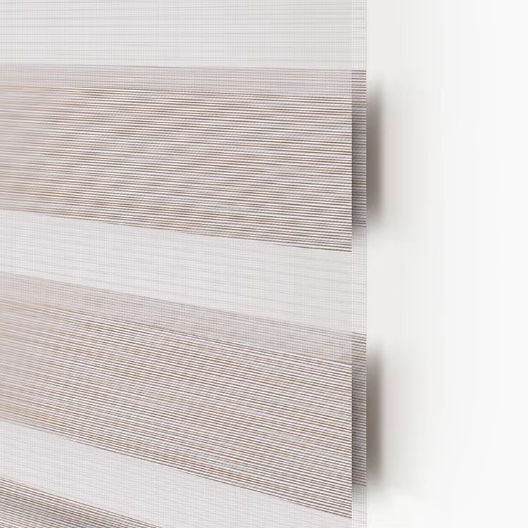 Manufacturer Motorized Zebra Blinds Thickened Imitation Linen Fabric - Image 12