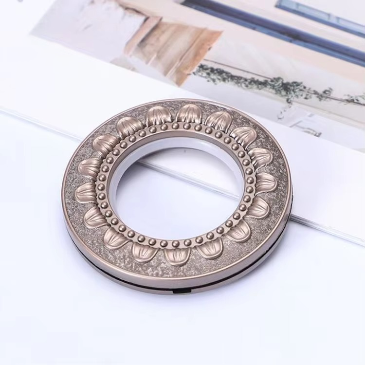 Curtain Ring Plastic Curtain Eyelet Rings for Window Decoration - Image 2