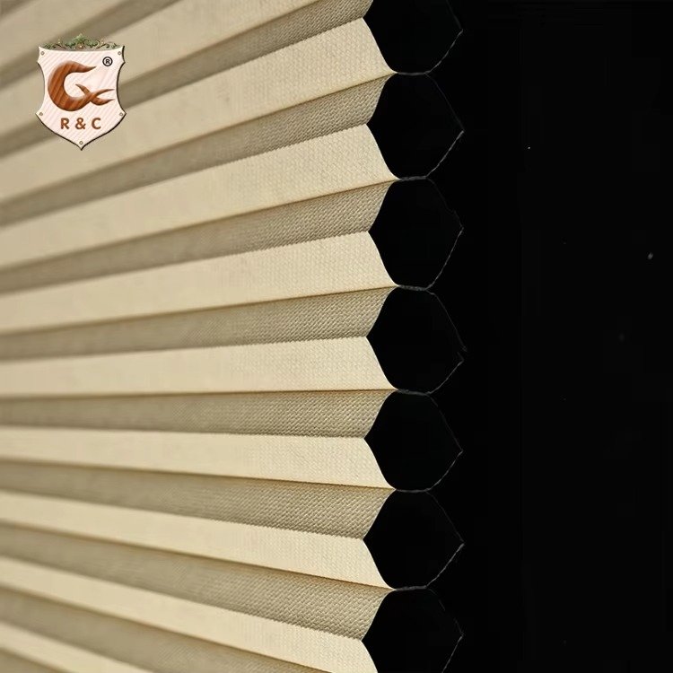 Motorized Blackout Honeycomb Blinds with Remote Control - Image 7